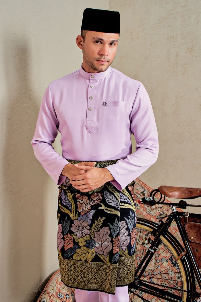 Baju Melayu Yusoff - Lavender